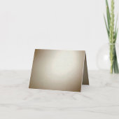 Ornate Gold Flourish Thank You Card サンキューカード (裏面)