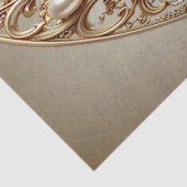 Ornate Gold Flourish Tissue Paper 薄葉紙 (詳細)