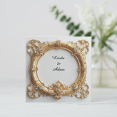 Ornate Gold Frame with Intricate Details カード (スタンド正面)