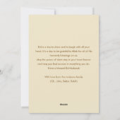 Ornate Gold Lanterns & Islamic Pattern Eid Card シーズンカード (裏面)