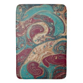 Ornate Jewel-Toned Bohemian Bath Mat バスマット (正面縦)