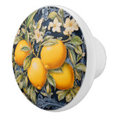 Ornate Lemons - Navy Ceramic Knob セラミックノブ (右)