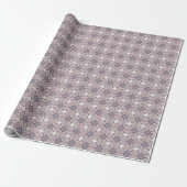 Ornate Mauve Tile Pattern Gift Wrap ラッピングペーパー (アンロールド)