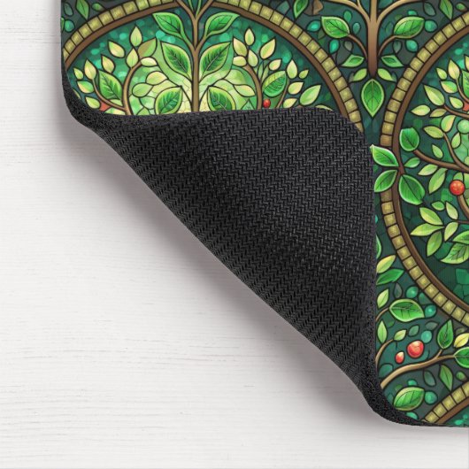 Ornate mousepad design featuring a repeating  マウスパッド (コーナー)