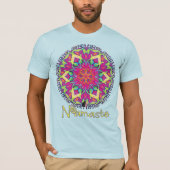 Ornate Namaste Kaleidoscope T-shirt Tシャツ (正面)