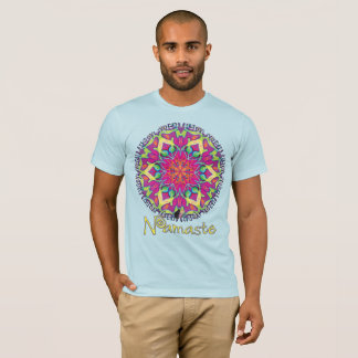 Ornate Namaste Kaleidoscope T-shirt Tシャツ