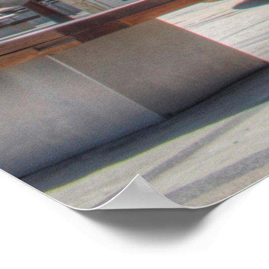 Ornate Outdoor Carousel ポスター (角)