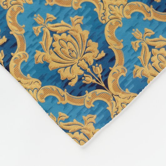 Ornate Pattern Fleece Blanket フリースブランケット (角)
