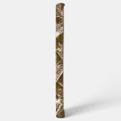 Ornate Rose Gold & Bronze Art Deco Fractal Samsung Galaxyケース (左側面)