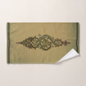 Ornate Treble Clef バスタオルセット (ハンドタオル)