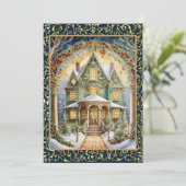 Ornate Victorian Holiday Party  招待状 (スタンド正面)