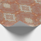 Ornate Winter Heirloom Christmas Pattern Wrapping  ラッピングペーパー (角)