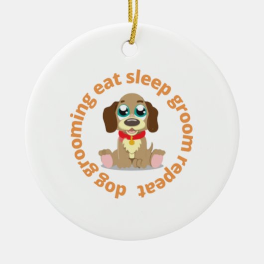 Ornement en céramique セラミックオーナメント (正面)