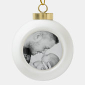 Ornement Rond En Céramique à personnaliser セラミックボールオーナメント (正面)