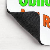 Ornery不快な退職者 マウスパッド (コーナー)