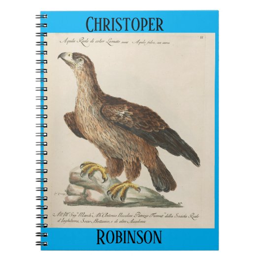 Ornithologia methoice digesta Pl.2 ノートブック (正面)