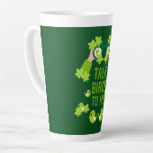 Ornithologist Birdwatcher カフェラテマグ (左アングル)