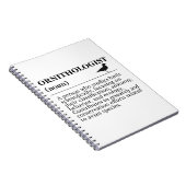 Ornithologist Definition - Vogelkunde (Birdwatchin ノートブック (右側)