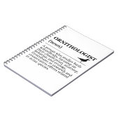 Ornithologist Definition - Vogelkunde (Birdwatchin ノートブック (左側)