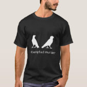 Ornithology Bird Crow Attempted Tシャツ (正面)