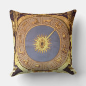 Orologio Zodicale ((占星術の)十二宮図の時計) (フレスコ画およびgilde クッション (裏面)
