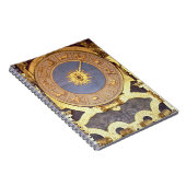 Orologio Zodicale ((占星術の)十二宮図の時計) (フレスコ画およびgilde ノートブック (右側)