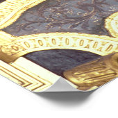 Orologio Zodicale (〔占星術の〕十二宮図時計) (fresco and gilde ポスター (角)