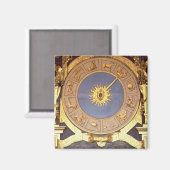 Orologio Zodicale (〔占星術の〕十二宮図時計) (fresco and gilde マグネット (正面/裏面)