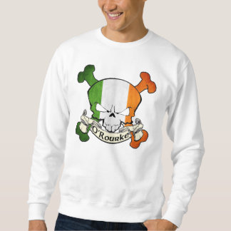 O'Rourkeのアイルランド人のスカル スウェットシャツ