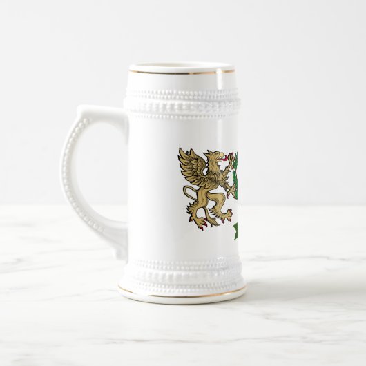 O'Rourke/Rourke Irish Shield Beer Stein ビールジョッキ (左)