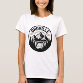 Oroville California - Emblem design Tシャツ (正面)