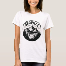 Oroville California - Emblem design Tシャツ