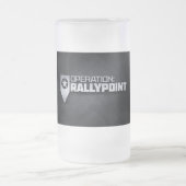 ORPすり付きビアマグ フロストグラスビールジョッキ (中央)