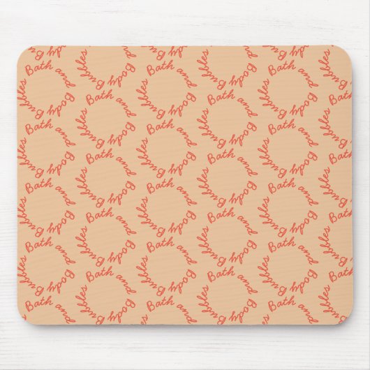 Orphan Blackからの泡風呂と体 マウスパッド (正面)