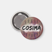 Orphan Blackマグネット – Cosima マグネット (正面/裏面)