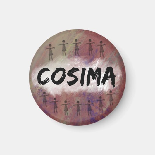 Orphan Blackマグネット – Cosima マグネット (正面)