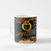 Orpheus Choir Wellingtonロゴマグカップ コーヒーマグカップ (正面左)