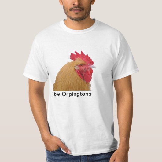 OrpingtonのCockerelのTシャツ Tシャツ (正面)