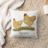 Orpingtonsレモンかっこう クッション (ブランケット)