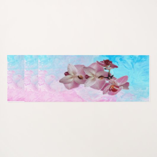 Orquídea-mindfulnesLa belleza del momento presente ヨガマット (裏面(横))