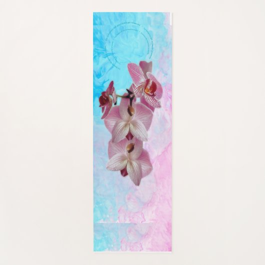 Orquídea-mindfulnesLa belleza del momento presente ヨガマット (正面)