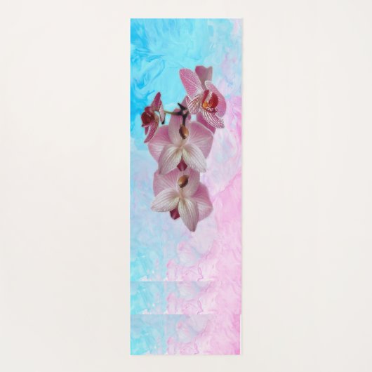 Orquídea-mindfulnesLa belleza del momento presente ヨガマット (裏面)
