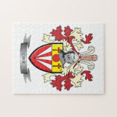 Orrの家紋の紋章付き外衣 ジグソーパズル (横)