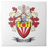 Orrの家紋の紋章付き外衣 タイル (正面)