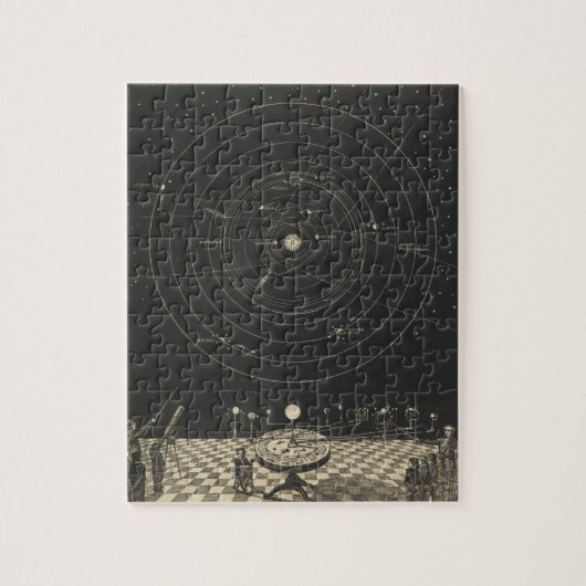 Orrery、シス太陽のテム ジグソーパズル (縦)