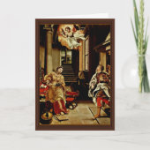 Orsi Lelio (Be)による聖セシリアと聖カノコソウ カード (正面)