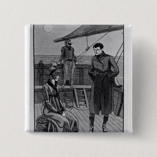 Orsoと失敗Nevil間の会合 缶バッジ (正面)