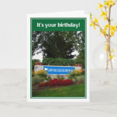 Ortho Docs歯科用ユダヤ人おもしろい誕生日カード カード (黄色い花)