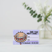 Orthodontist.Braces.Dental.Appointmentのメモ 予約カード (スタンド正面)