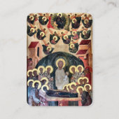 Orthodox Christian Funeral / Memorial Prayer Card  プレイスカード (正面)